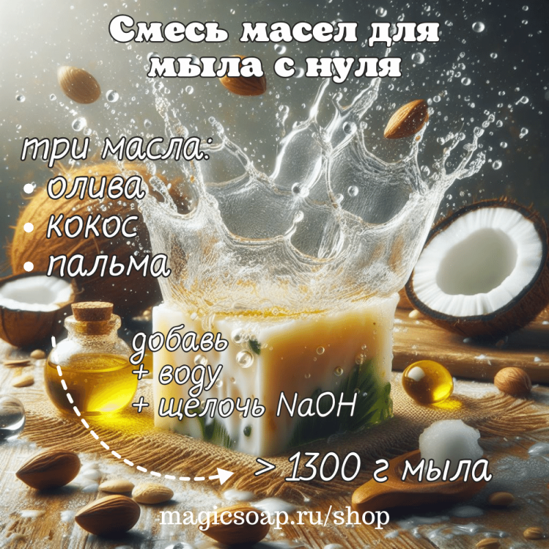 Щелочь | Формула мыла